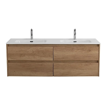 Тумба под раковину BelBagno Kraft 120 подвесная, Rovere Nebrasca Nature, 4 ящика 