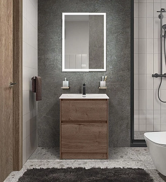 Тумба под раковину BelBagno Kraft 39 60 напольная, rovere tabacco  - фото 2