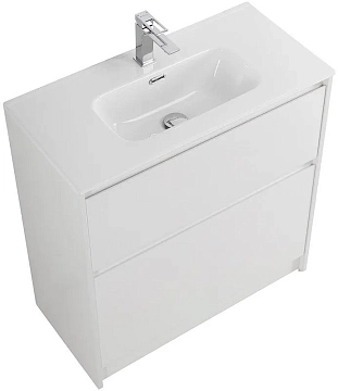 Тумба под раковину BelBagno Kraft 39 80 напольная, Bianco Opaco  - фото 5