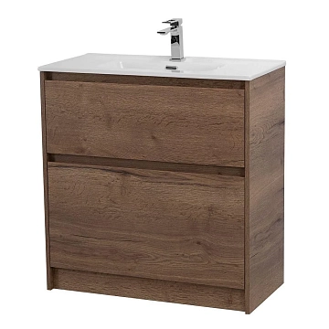 Тумба под раковину BelBagno Kraft 39 80 напольная, rovere tabacco  - фото 3
