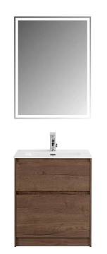 Тумба под раковину BelBagno Kraft 60 напольная, rovere tabacco  - фото 4