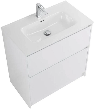 Тумба под раковину BelBagno Kraft 80 напольная, Bianco Opaco  - фото 5
