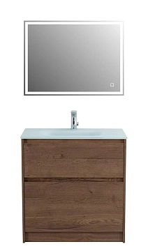Тумба под раковину BelBagno Kraft 80 напольная, rovere tabacco  - фото 5