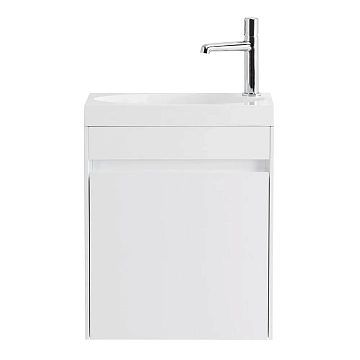 Тумба под раковину BelBagno Pietra Mini 46 L подвесная, bianco lucido 