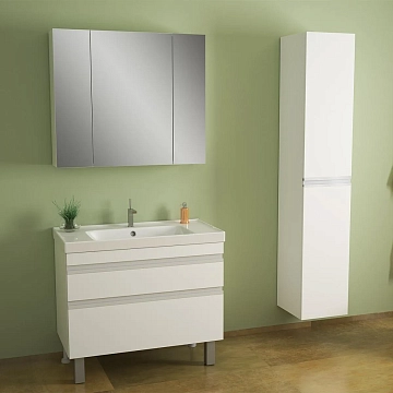 Тумба под раковину Dreja Grace Plus 90 белый глянец  - фото 3
