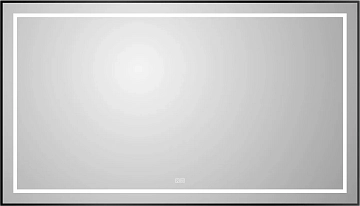 Зеркало BelBagno Kraft SPC-KRAFT-1400-800-LED-TCH-WARM-NERO 