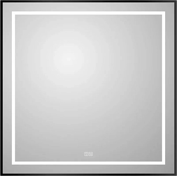 Зеркало BelBagno Kraft SPC-KRAFT-800-800-LED-TCH-WARM-NERO 