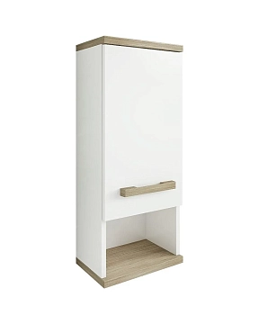 Шкаф Sanflor Ингрид 30 белый матовый/швейцарский вяз 