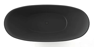 Акриловая ванна Azario Glasgow GLA18080MB 180х80 см черная матовая  - фото 2