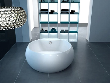 Акриловая ванна BelBagno BB30-1550 155х155  - фото 3