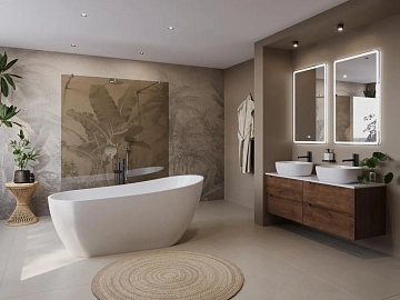 Акриловая ванна BelBagno BB704-1700-800-K 170x80  - фото 4