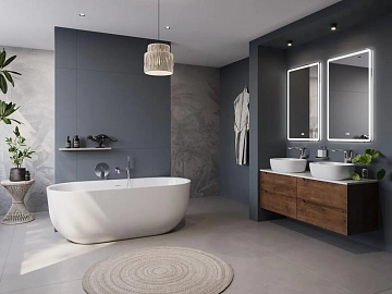 Акриловая ванна BelBagno BB706-1800-800 180x80  - фото 4