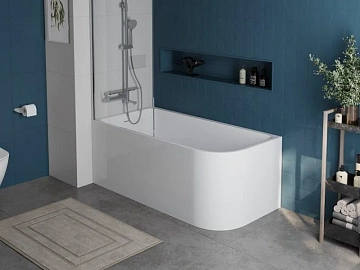 Акриловая ванна BelBagno BB712-1500-730-L 150x75  - фото 4