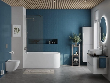 Акриловая ванна BelBagno BB712-1500-730-L 150x75  - фото 5