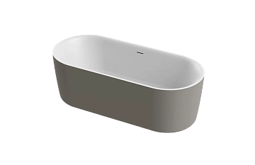 Акриловая ванна Cezares Metauro METAURO-INT-Central-180-80-60-G-W-MATT 180x80 