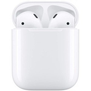 Беспроводные наушники Apple AirPods 2 с зарядным футляром MV7N2, Lightning, белый Беспроводные наушники Apple AirPods 2 с зарядным футляром MV7N2, Lightning, белый