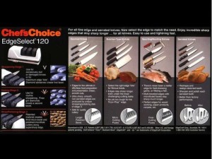 Электрическая точилка для ножей Chef's Choice CC-120 PL (платина)