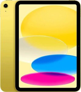 Планшет Apple iPad 2022 256Gb Wi-Fi A2696 10.9", 256ГБ, Wi-Fi, iOS желтый