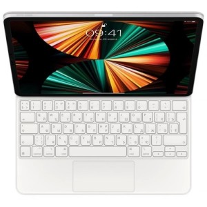 Беспроводная клавиатура Apple Magic Keyboard для iPad Pro 12.9 Gen 3-6 белый, русская раскладка Беспроводная клавиатура Apple Magic Keyboard для iPad Pro 12.9 Gen 3-6 белый, русская раскладка