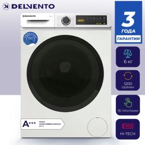Стиральная машина Delvento VW42622 Стиральная машина Delvento VW42622