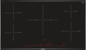 Индукционная варочная панель Bosch Serie 8 PIV975DC1E, независимая, черный Индукционная варочная панель Bosch Serie 8 PIV975DC1E, независимая, черный