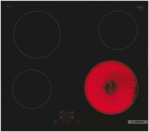Электрическая варочная панель Bosch PKE611BA2E, черный Электрическая варочная панель Bosch PKE611BA2E, черный