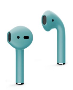 Наушники Apple Airpods 2 Color (без беспроводной зарядки чехла) (Голубой матовый) Наушники Apple Airpods 2 Color (без беспроводной зарядки чехла) (Голубой матовый)