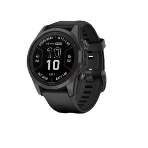 Часы Garmin Fenix 7S Pro Sapphire Solar Carbon Gray / Black Band (010-02776-11) Часы Garmin Fenix 7S Pro Sapphire Solar Carbon Gray / Black Band (010-02776-11)