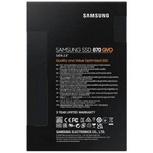 Твердотельный накопитель Samsung 870 QVO SATA 2.5" SSD 4Tb MZ-77Q4T0BW