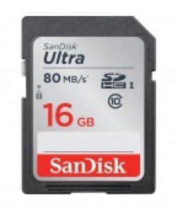 Карта памяти SanDisk Ultra SDHC UHS-I 533x Class 10 16 ГБ Карта памяти SanDisk Ultra SDHC UHS-I 533x Class 10 16 ГБ