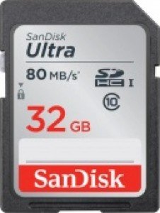 Карта памяти SanDisk Ultra SDHC UHS-I 533x Class 10 32 ГБ (SDSDUNC-032G-GN6IN) Карта памяти SanDisk Ultra SDHC UHS-I 533x Class 10 32 ГБ (SDSDUNC-032G-GN6IN)