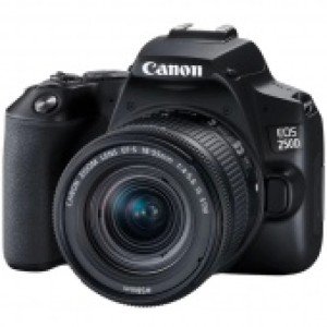 Фотоаппарат Canon EOS 250D Kit EF-S 18-55mm f/4-5.6 IS STM, черный Фотоаппарат Canon EOS 250D Kit EF-S 18-55mm f/4-5.6 IS STM, черный
