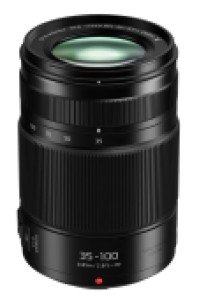 Объектив Panasonic 35-100mm f/2.8 II ASPH. O.I.S. Lumix G X Vario (H-HSA35100), черный Объектив Panasonic 35-100mm f/2.8 II ASPH. O.I.S. Lumix G X Vario (H-HSA35100), черный