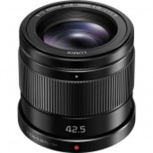 Объектив Panasonic 42.5mm f/1.7 G Aspherical Power O.I.S. (H-HS043E), черный Объектив Panasonic 42.5mm f/1.7 G Aspherical Power O.I.S. (H-HS043E), черный