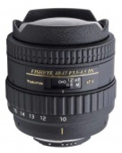 Объектив Tokina AT-X 10-17mm f/3.5-4.5 (AT-X 107) AF DX Fish-Eye Nikon F