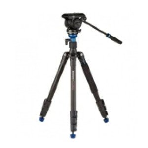Benro A2883FS4PRO Travel штатив с видео головой серии Aero 2/4 секционный/трансформер/алюминиевый Benro A2883FS4PRO Travel штатив с видео головой серии Aero 2/4 секционный/трансформер/алюминиевый