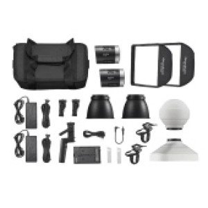 Комплект светодиодных осветителей Godox ML30-K2 Kit для видеосъемки Комплект светодиодных осветителей Godox ML30-K2 Kit для видеосъемки