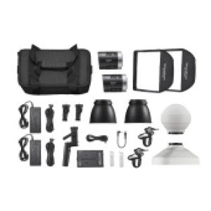 Комплект светодиодных осветителей Godox ML30Bi-K2 Kit для видеосъемки Комплект светодиодных осветителей Godox ML30Bi-K2 Kit для видеосъемки