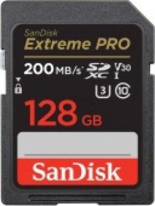 Карта памяти SanDisk Extreme Pro SDXC UHS-I U3 V30 128Gb (200/90 MB/s) Карта памяти SanDisk Extreme Pro SDXC UHS-I U3 V30 128Gb (200/90 MB/s)