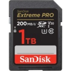 Карта памяти SanDisk SDXC 1TB Extreme Pro UHS-I V30 U3 200/140 Mb/s Карта памяти SanDisk SDXC 1TB Extreme Pro UHS-I V30 U3 200/140 Mb/s