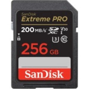 Карта памяти SanDisk Extreme Pro 256GB SDXC UHS-I U3 V30, R/W 200/140 МБ/с Карта памяти SanDisk Extreme Pro 256GB SDXC UHS-I U3 V30, R/W 200/140 МБ/с