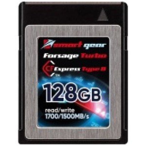 Карта памяти Smart Gear CF Express Forsage Turbo, 128GB W1500/R1700, sustain write 1300MB/s, 3000P/E cycles Карта памяти Smart Gear CF Express Forsage Turbo, 128GB W1500/R1700, sustain write 1300MB/s, 3000P/E cycles