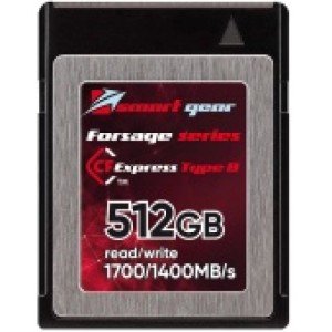 Карта памяти Smart Gear CF Express Forsage, 512GB W1400/R1700, 1000P/E cycles Карта памяти Smart Gear CF Express Forsage, 512GB W1400/R1700, 1000P/E cycles