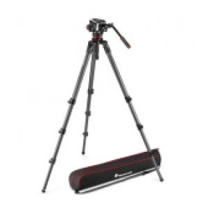 Manfrotto MVK504XCTALL Видеокомплект голова + штатив 536 с одинарными ногами, карбоновый