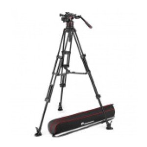 Штатив Manfrotto MVK612TWINMA MVTTWINMA с видеоголовой MVH612AH для видеокамеры Штатив Manfrotto MVK612TWINMA MVTTWINMA с видеоголовой MVH612AH для видеокамеры