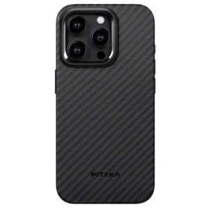 Чехол Pitaka MagEZ Case Pro 4 для iPhone 15 Pro (6.1) Black/Grey Twill Чехол Pitaka MagEZ Case Pro 4 для iPhone 15 Pro (6.1) Black/Grey Twill