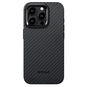 Чехол Pitaka MagEZ Case Pro 4 для iPhone 15 Pro Max (6.7) Black/Grey Twill Чехол Pitaka MagEZ Case Pro 4 для iPhone 15 Pro Max (6.7) Black/Grey Twill