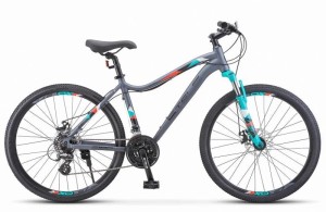 Велосипед STELS Miss 6100 MD 26 V030 (2023) 19" Синий/серый (требует финальной сборки)