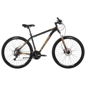 Велосипед 26" STINGER ELEMENT EVO, золотистый, р.14" Велосипед 26" STINGER ELEMENT EVO, золотистый, р.14"