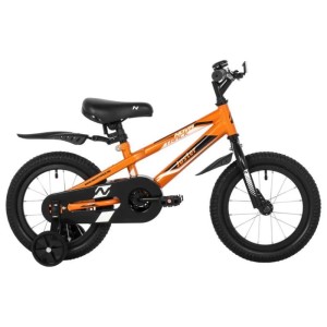 Велосипед 14" Novatrack JUSTER, оранжевый Велосипед 14" Novatrack JUSTER, оранжевый